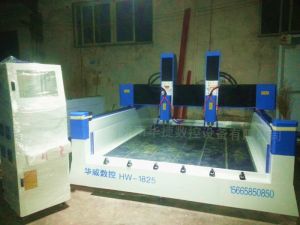 桂林叠彩区HW1825双头重型石材雕刻机